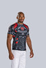 Blackout Samurai Ghost Short Sleeve Rash Guard