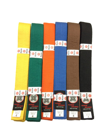 Ronin Brand Colored Rank Belts