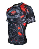 Blackout Samurai Ghost Short Sleeve Rash Guard